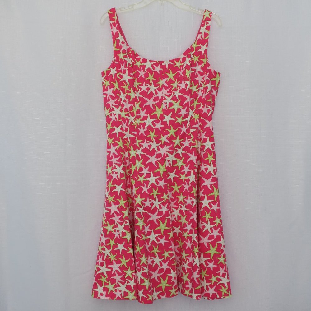 New PAPPAGALLO Starfish Fit & Flare Dress
